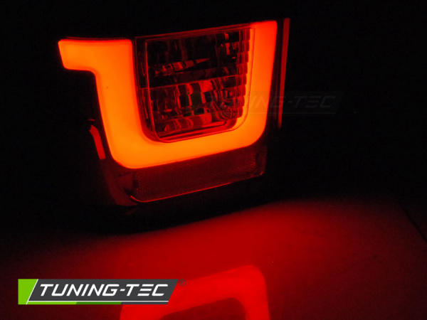LED Lightbar Design Rückleuchten für VW T4 90-03 rot/klar